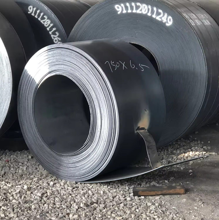 S235Jr Hrc Crca Q235 A36 Q195 Mild Spring Low High Cold Hot Rolled Carbon Steel Strip S60C Cold Hot Rolled Spring Coil