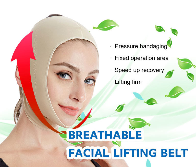 2023 High Quality Wrinkles V face Shaper Chin Cheek Lift Slimming Belt Facial Mask Bandage For Women