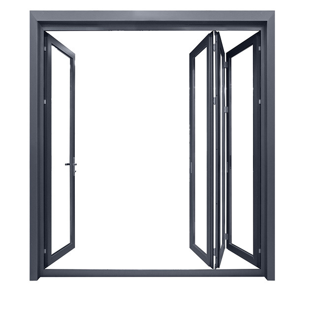 Affordable Aluminum Folding Doors and arch window customized folding door hardware wanhu door