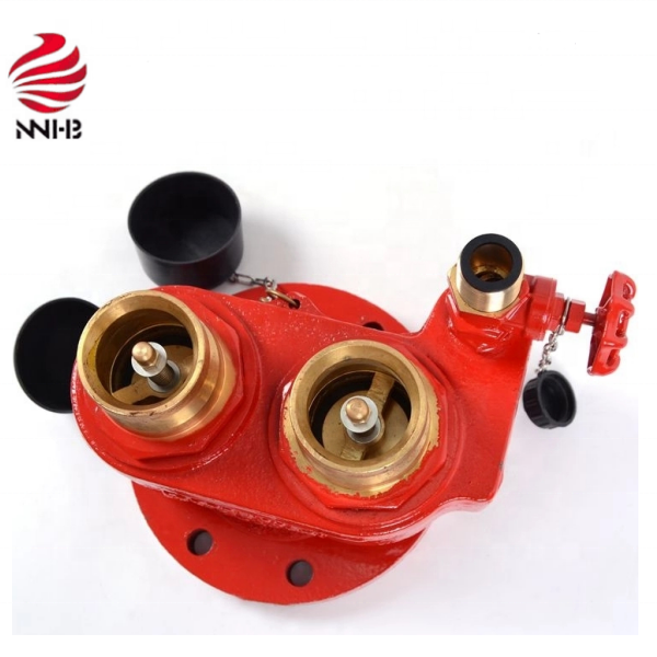 factory price Portable 2-ways Landing Fire Hydrant, underground fire hydrant divider