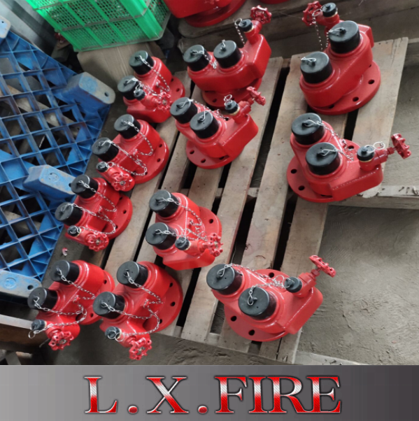 factory price Portable 2-ways Landing Fire Hydrant, underground fire hydrant divider