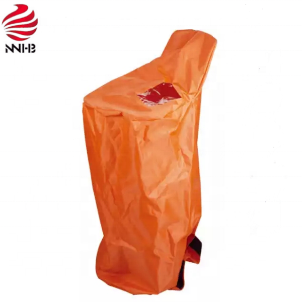 red color  PVC fire hose reel cover in fire fighting, plastic cover for fire hose reel