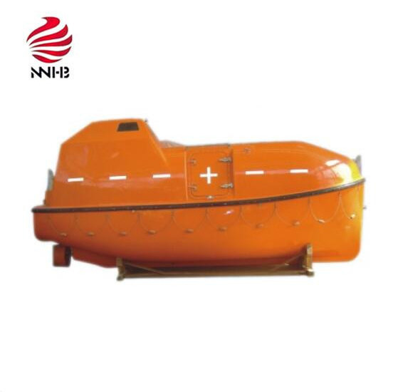 totally enclosed lifeboat/solas fast rescue boat 50-80c/f,26-65 people totally enclosed free-fall lifeboat