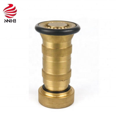 1.5" NH Brass Jet Spray Fire Hose Nozzle Quality Fire Fog Nozzle for Firefighting Equipment & Accessories