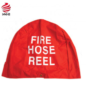 red color  PVC fire hose reel cover in fire fighting, plastic cover for fire hose reel