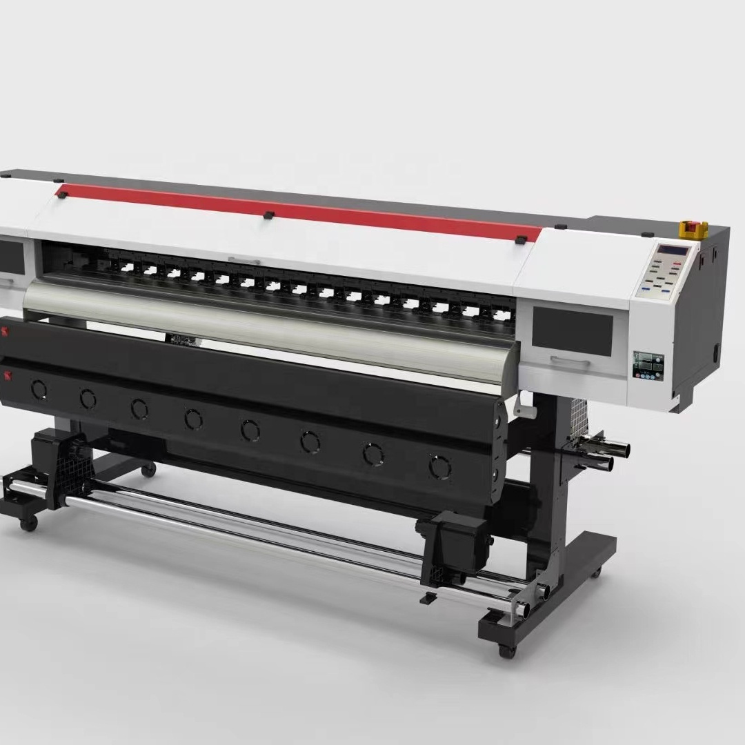 1.8m 3.2m i3200  Printhead Large Format Textile Sublimation Machine Printer vinyl sticker printer