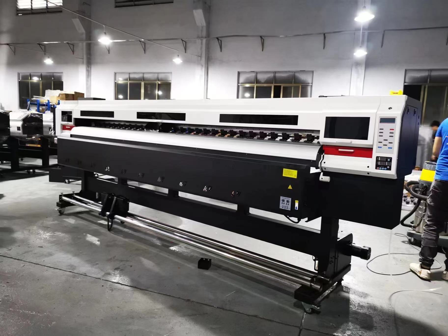 3.2m i3200  Printhead Large Format  Eco-solvent Machine Printer  Vinyl Banner Printing Machine