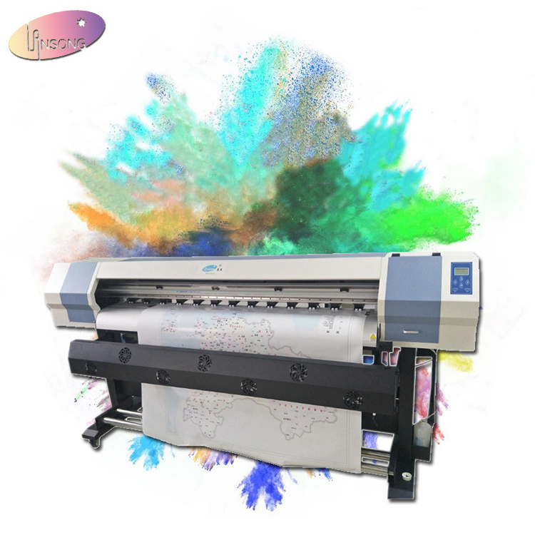 Printer 1.8m UV Roll to Roll Plotter with double XP600 head for Wallpaper xp600 uv printer