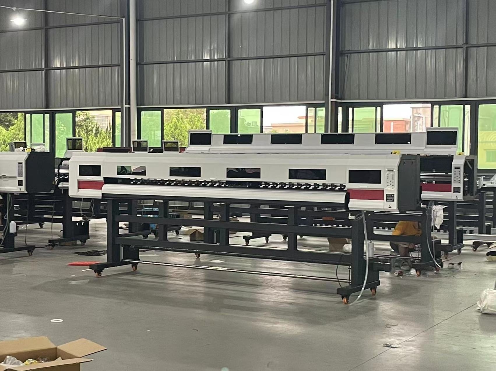 3.2m i3200  Printhead Large Format  Eco-solvent Machine Printer  Vinyl Banner Printing Machine