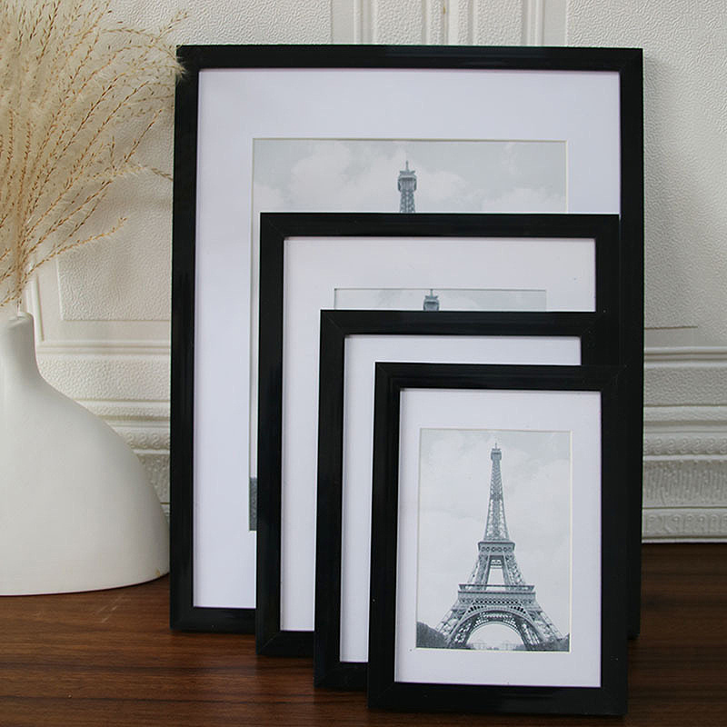 Sublimation Simple Style European Picture Photo Plastic Photo Frames for Wall Hanging