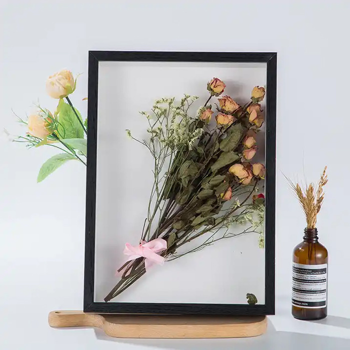 Colorful 6 7 8 10 16 inch Dried Flower Display Case Shadow Box 3D Picture Frame