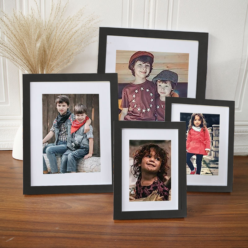 Sublimation Simple Style European Picture Photo Plastic Photo Frames for Wall Hanging