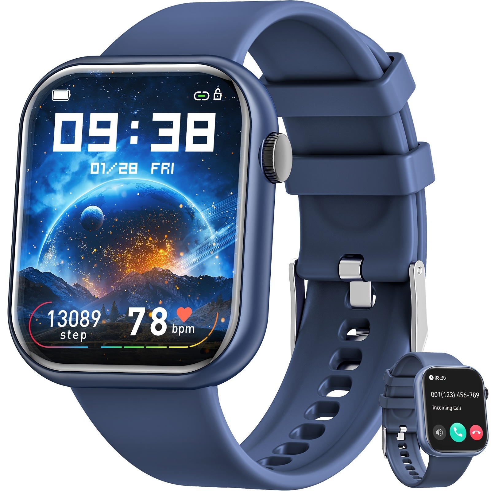 Waterproof Smart Watch With Sleep Tracker Pedometer Multiple Sports Modes Perfect smart watch made in china