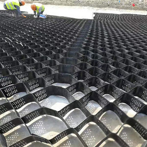 HDPE plastic geocell gravel grid stabilizer honeycomb price geoceldas geocell for road retaining wall slope