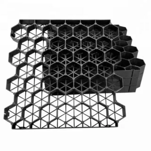 hdpe parking honeycomb gravel stabilize parking hard lawn plastic grid grass protection block paver with uv