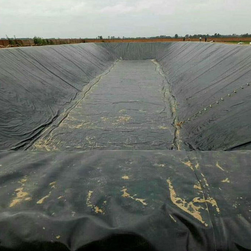 1.5mm 1 mm plastic fish sell liquid hard plastic hdpe geomembrane pond liner as agriculture south africa philippines