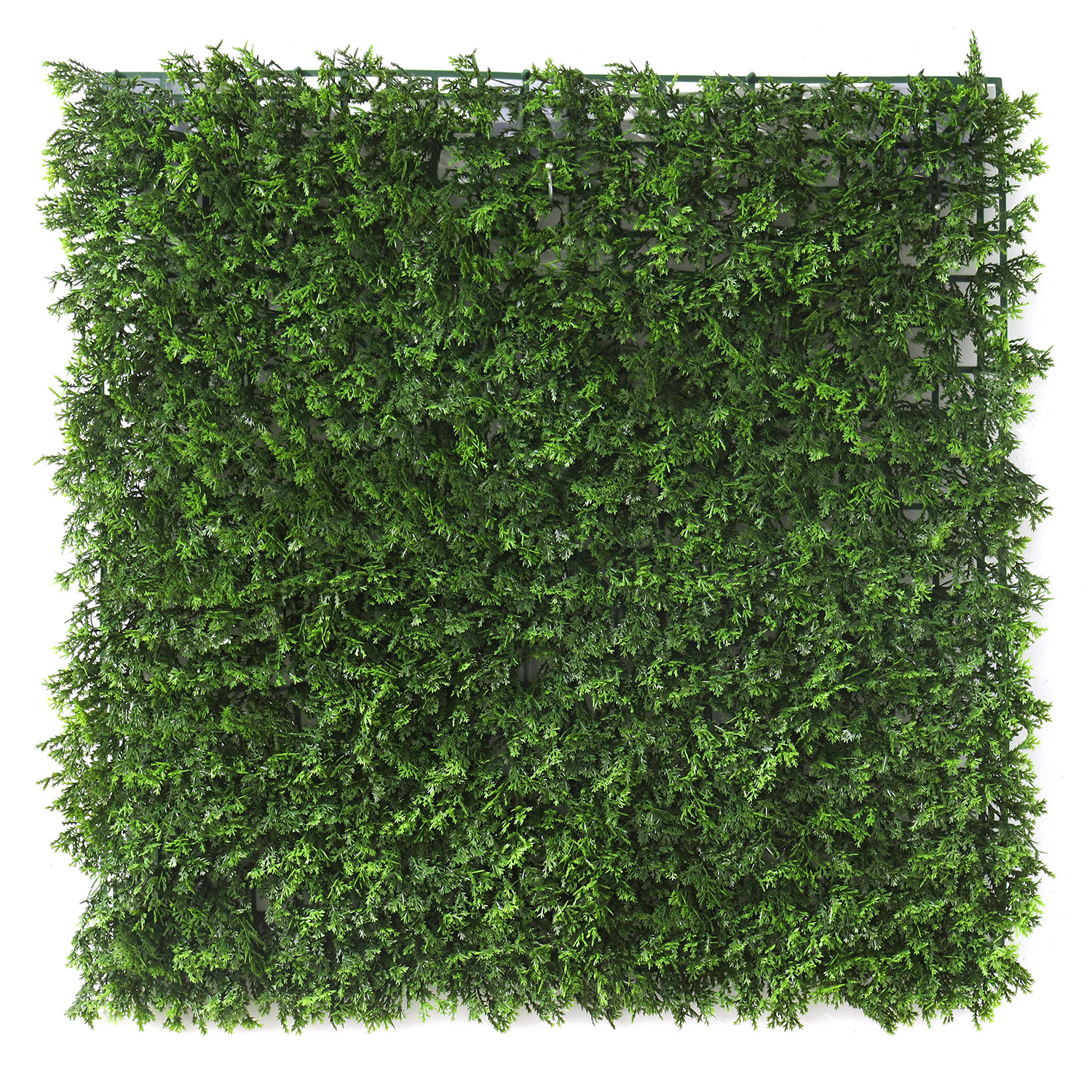 50*50cm UV Protect Vertical Garden Privacy Boxwood Hedge Green Foliage Artificial Plants Panel Faux Grass Wall