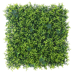 50*50cm UV resistant artificial hedge moss grass wall fence backdrop panels green wall vertical garden decorate