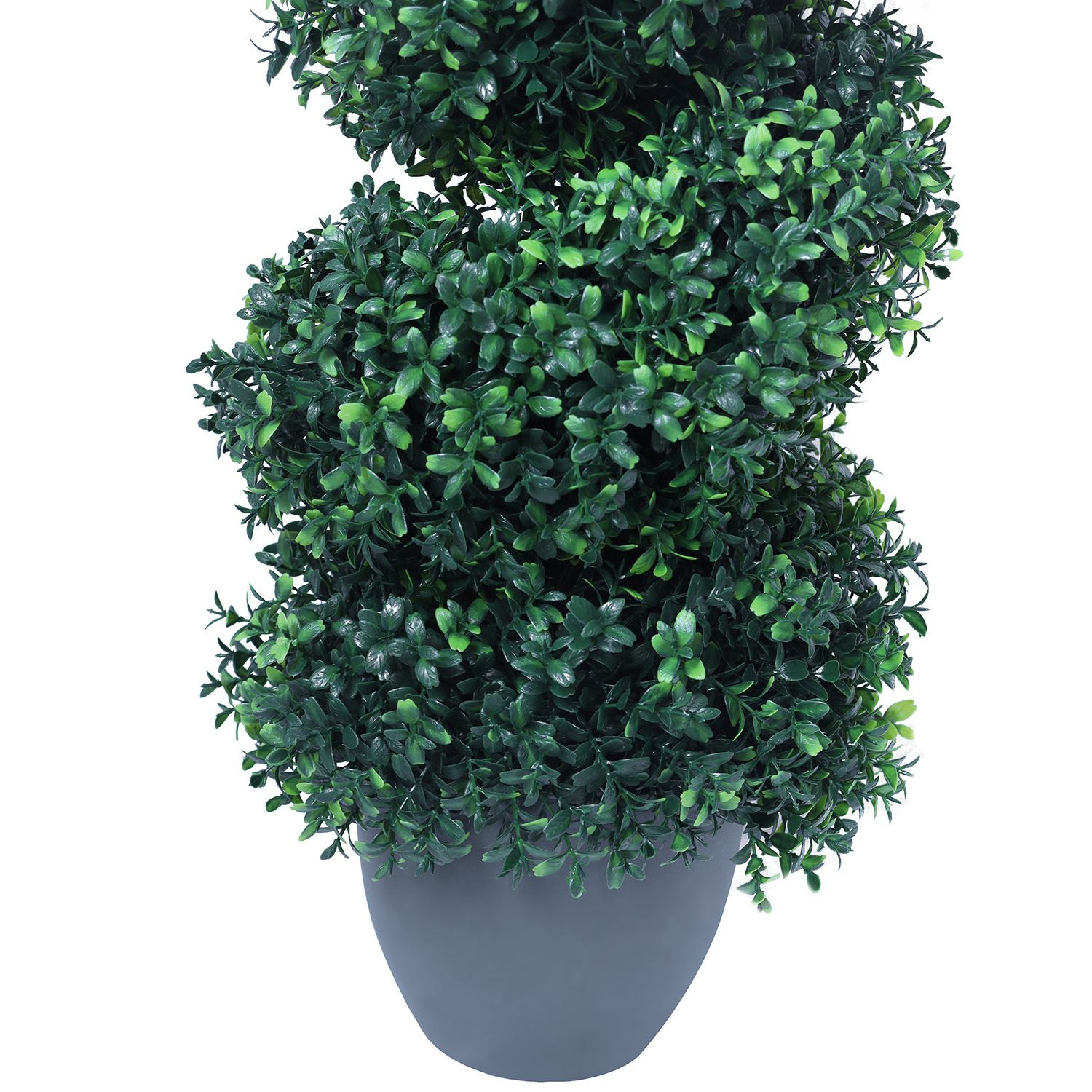 Decorative Artificial Grass Ball Tree Topiary Plant Greenery Boxwood Grass Ball Artificial Bonsai Tree