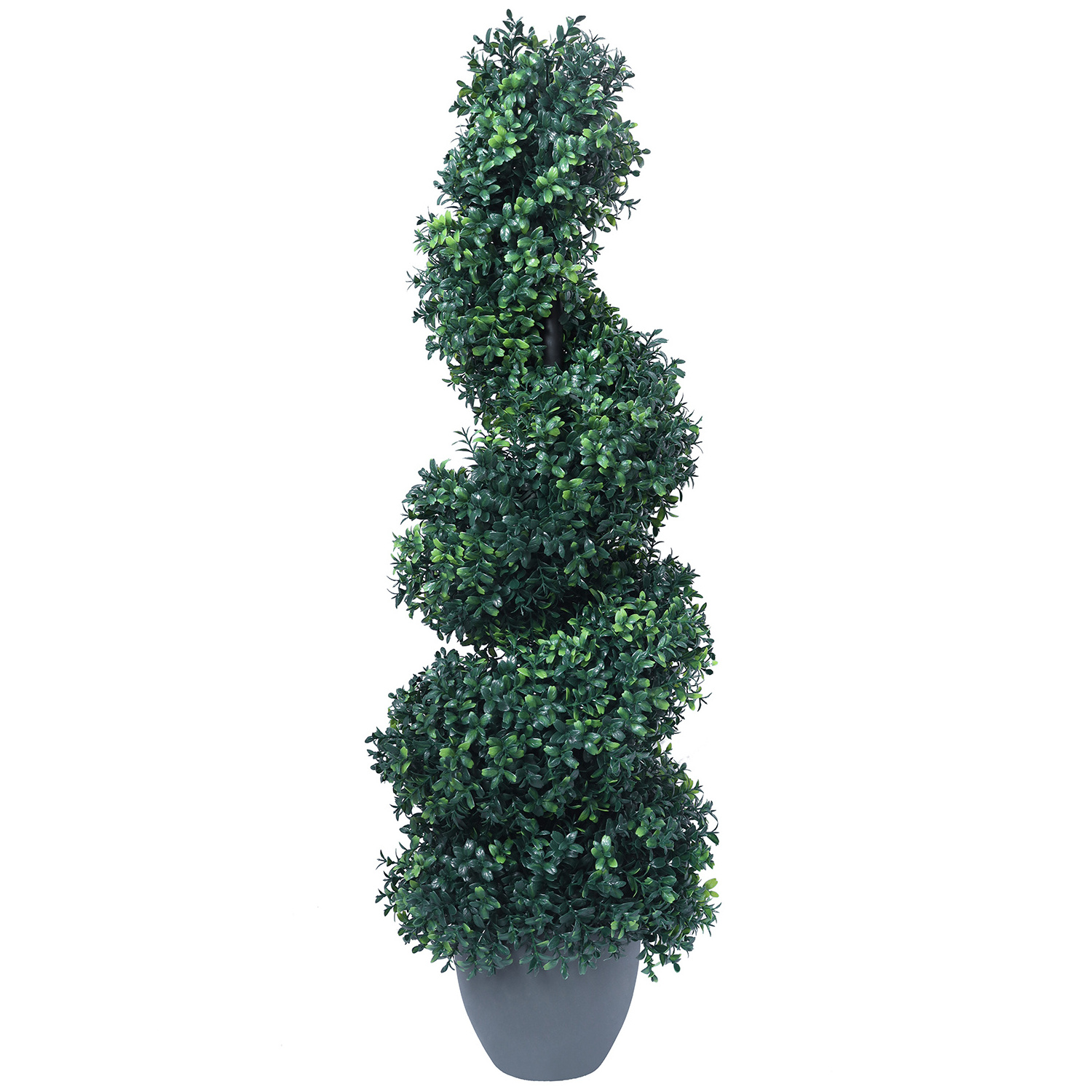 Decorative Artificial Grass Ball Tree Topiary Plant Greenery Boxwood Grass Ball Artificial Bonsai Tree