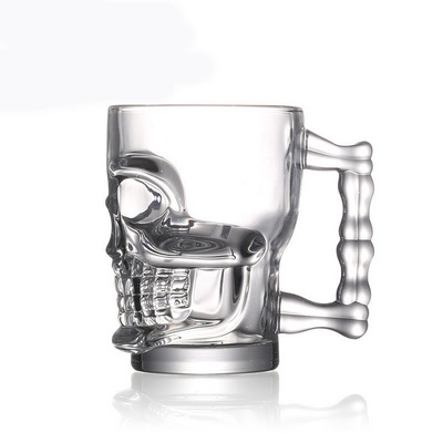 Wholesale 520ml Skull Beer Glasses Mug Pint Beer Stein