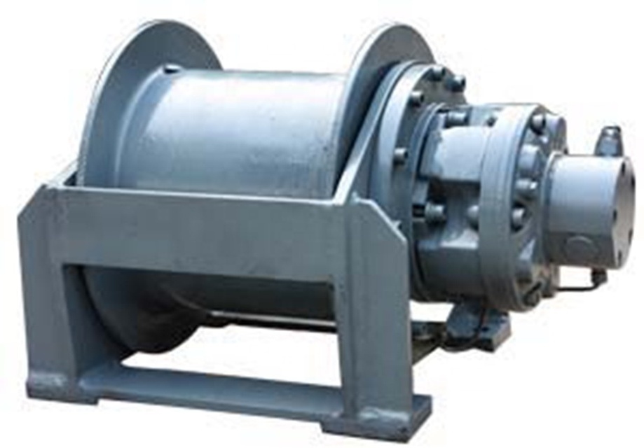 Hydraulic winch adopted SAI motor of GM motor  GMW series 1ton to 100 tons