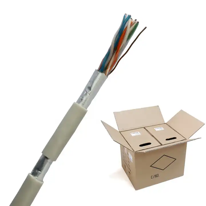 Factory Direct 1U UTP Cat5e Cable 8 Port FTP Double  Panel Patch for Indoor Wiring Network Communication Cables Genre