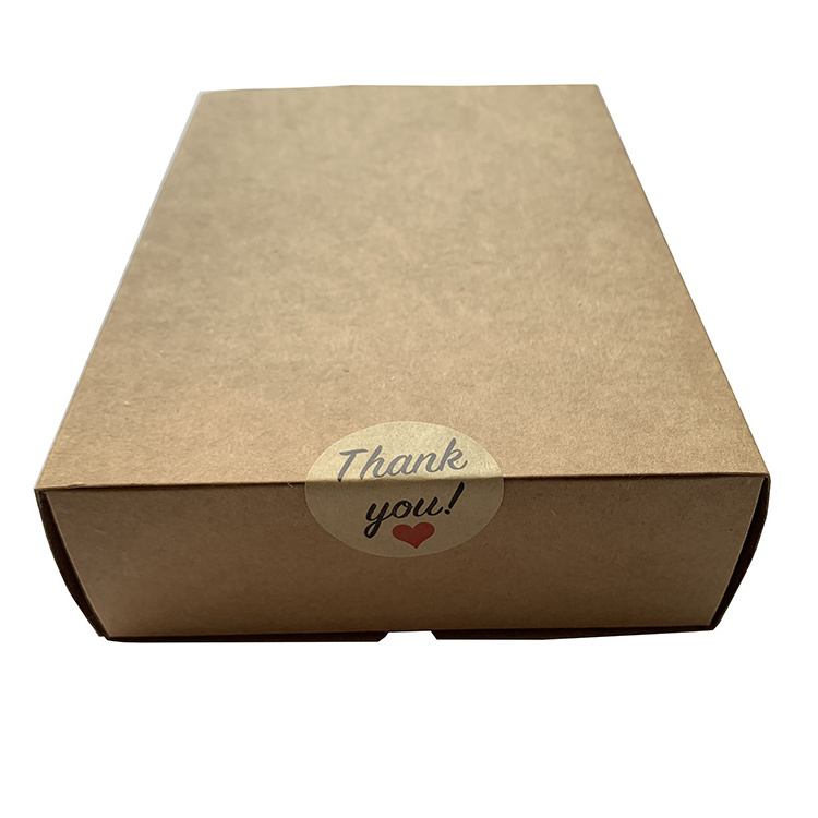 Custom Design Adhesive Label Roll Round Paper Circle Thank You Sticker Printing