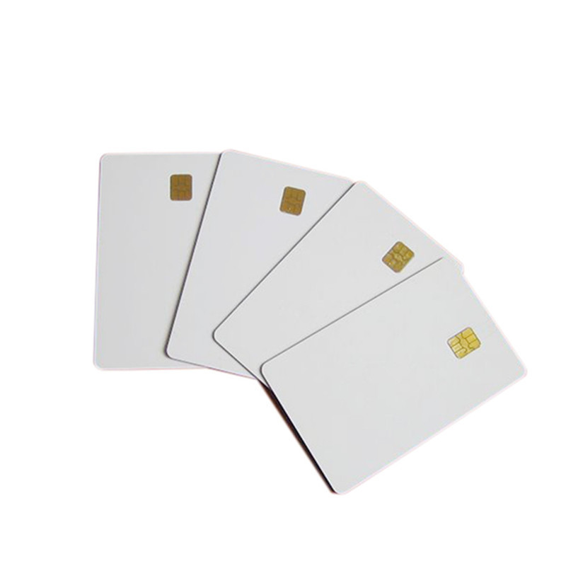 RFID smartcard sle5542 sle4442 sle4428 Contact blank pvc ic card with chip smart card