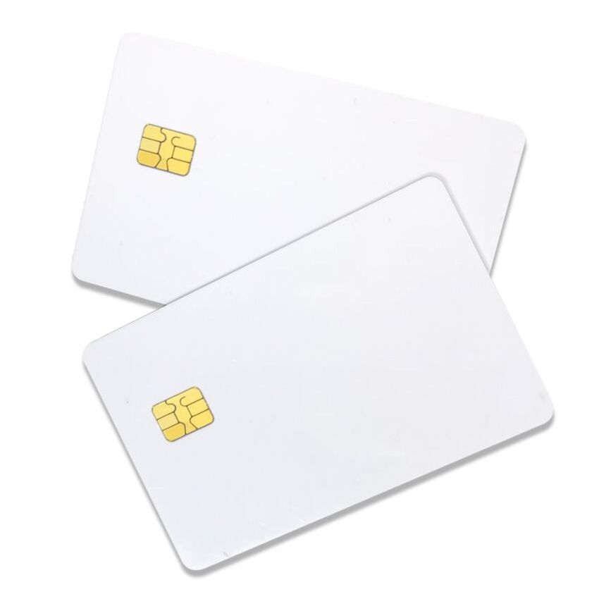 RFID smartcard sle5542 sle4442 sle4428 Contact blank pvc ic card with chip smart card