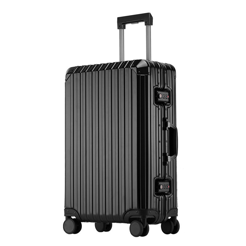 Durable Carry On Luggage With 100% Aluminum Magnesium Suitcase Sets Metal Material  Large Size