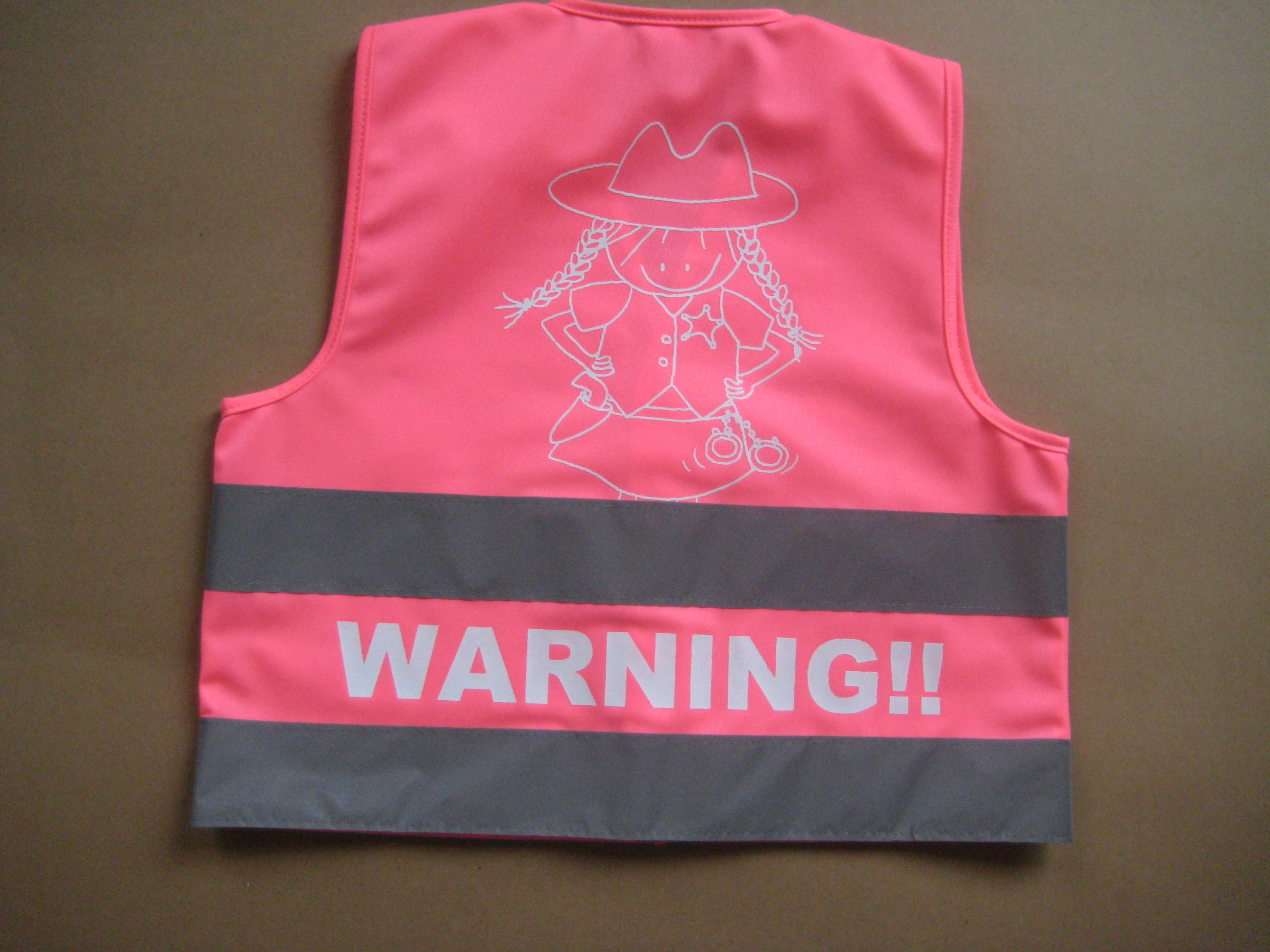 Blue Reflective Safety Children Vest