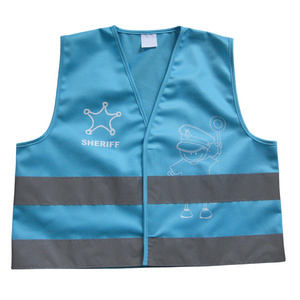 Blue Reflective Safety Children Vest