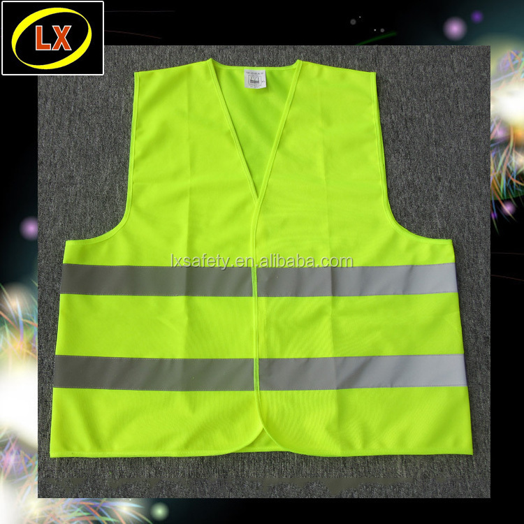 High Visibility Mesh Reflective workwear safety vest