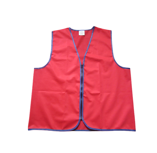 Mens Workwear Vest safety custom with PVC pocket