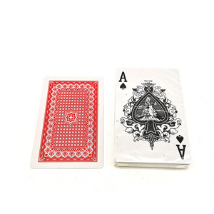 Customized nude gold poker cards with luck royal for sale