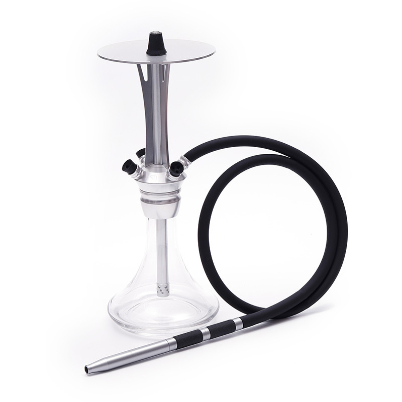 High quality cage hookah aluminum glass bottle shisha mini maya hookah with cage wholesale aluminum stainlesssteel portablehooka