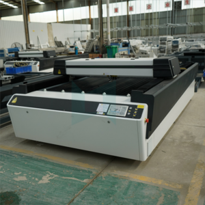 LXSHOW  1300x2500 working area laser fiber laser and Co2 laser cutting machine for metal and non metal