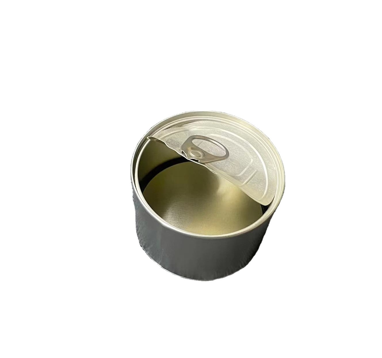 Tin Cans Food Grade Round Ring-pull Fish Metal with Plastic Recycled Material Self Sealing Tuna Can Tin Cali Weeds 3.5g Tins