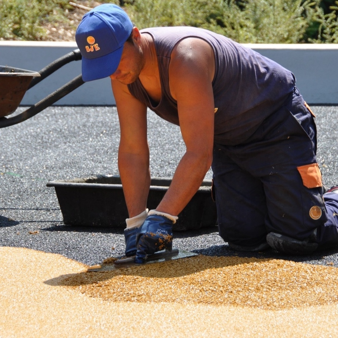 Clear liguid Gravel Epoxy Resin For Floor Concrete Outdoor