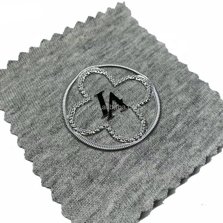 Custom Brand Name Logo Silk Screen Printed High Frequency Embossed Soft TPU Label Patches