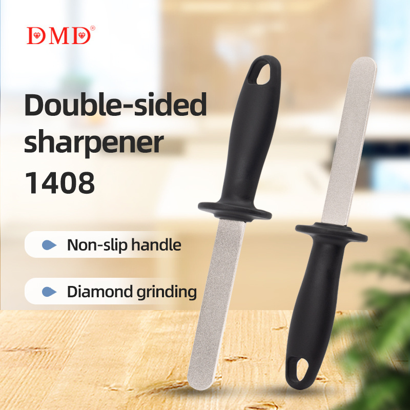 Factory wholesale ABS handle diamond stick sharpener for chef knife