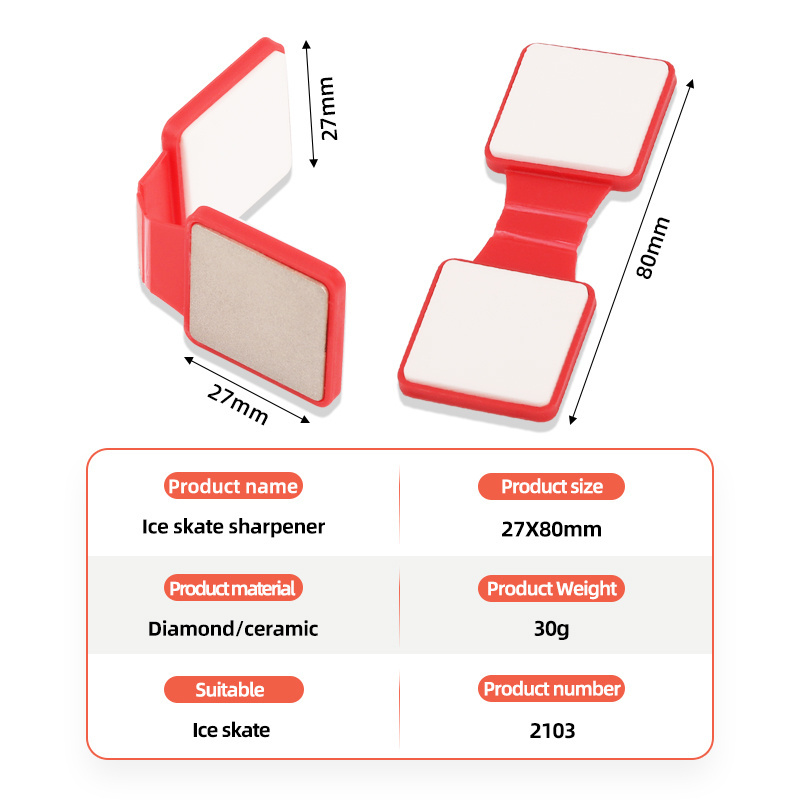 Popular ice skating blade sharpener speed skating sharpener double sided sharpening machine for outdoor