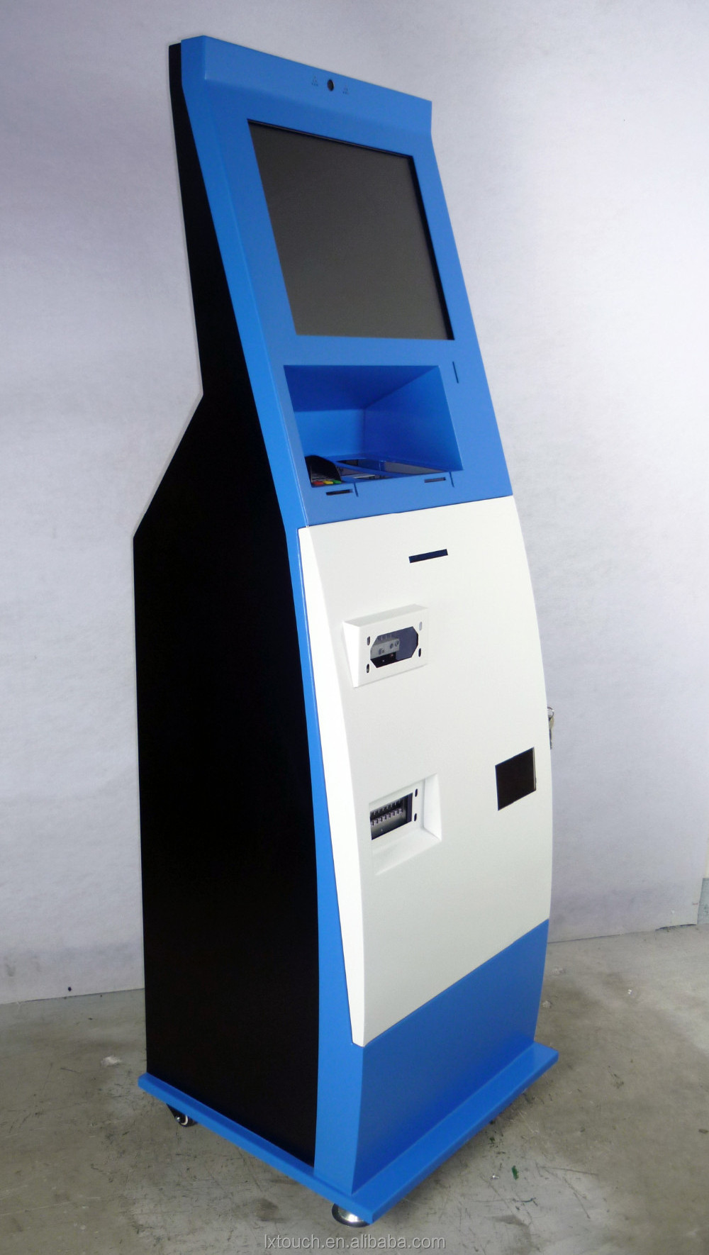 Dual Screen Payment Mobile charge kiosk ATM kiosk coffee vending machine currency exchanging kiosk