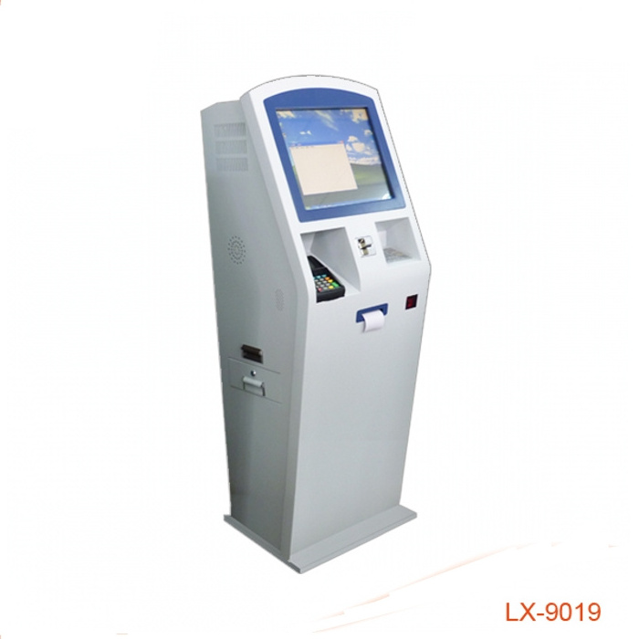 Dual Screen Payment Mobile charge kiosk ATM kiosk coffee vending machine currency exchanging kiosk