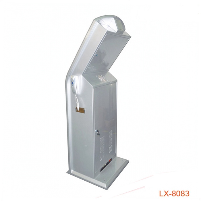 Customized coin-operated kiosk with receipt printer, payment kiosk cash acceptor