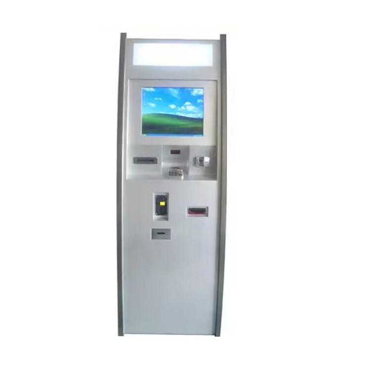 lx9007 self-service atm cash Coins acceptor recycler automatic terminal touch screen ATM Payment Kiosk