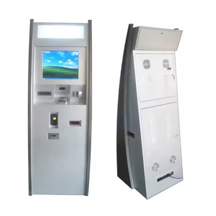 Indoor Hospital ATM bank cash Card dispenser passport payment machine with Printer