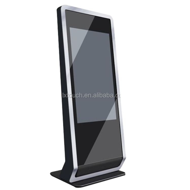 floor standing shopping mall self service checking info kiosk touch screen digital menu board led kiosk