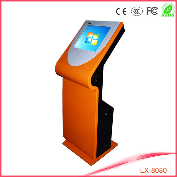 floor standing shopping mall self service checking info kiosk touch screen digital menu board led kiosk